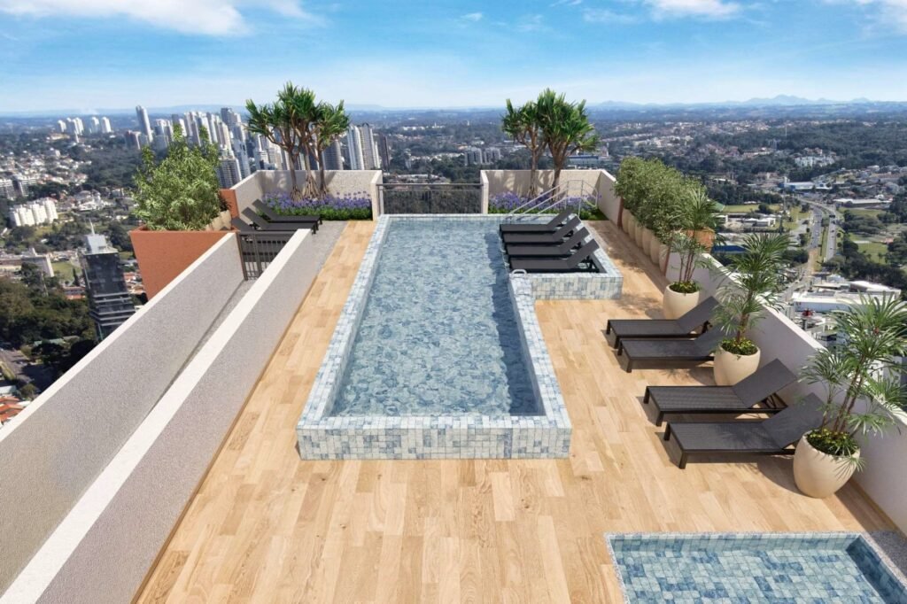 Piscina no Rooftop - Next Residence em Campinas